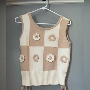 Industry Checkered Sweater Vest